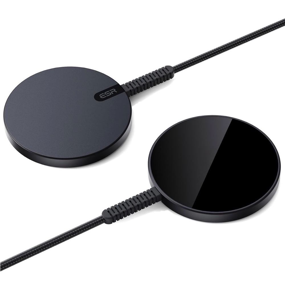 ESR for Magsafe Charger, 2 Pack 15W Wireless Charger, Black